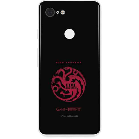 Game of Thrones: House Targaryen Google Pixel 3 Skin